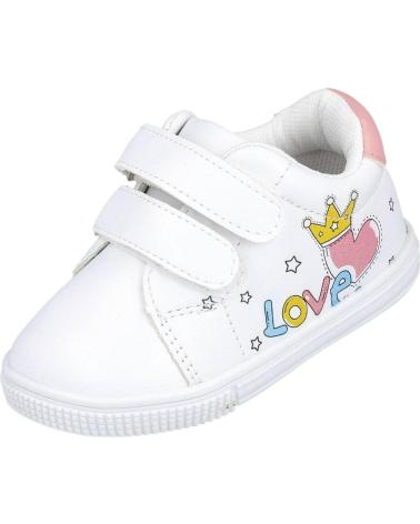 Deportivas-De-Niña-BUBBLE-BOBBLE-BUBBLE-KIDS-C1203-ZAPATILLAS-RESPETUOSAS-DE-BEBE-BLANCO-ROSA