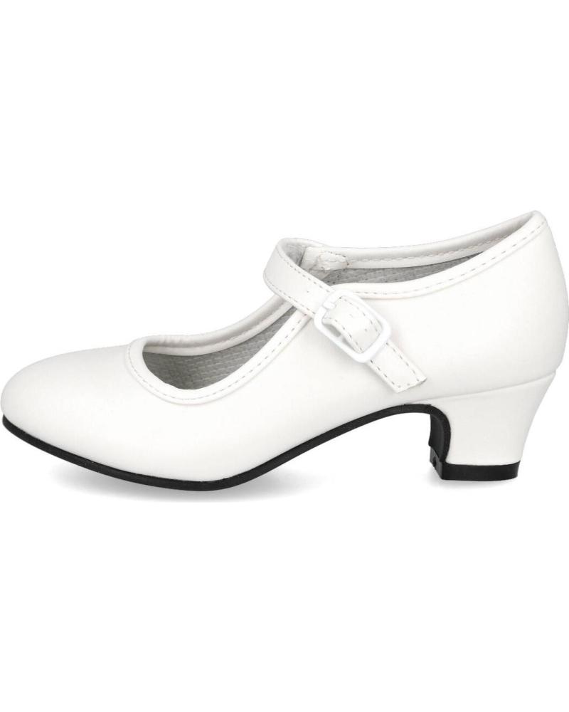 Scarpe per Bambina BUBBLE BOBBLE BUBBLE KIDS B118 ZAPATOS DE FLAMENCA PARA NINA BLANCO