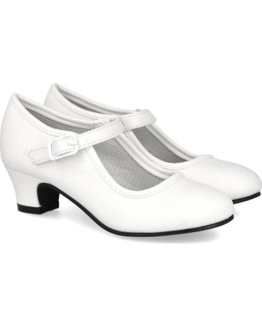 Scarpe per Bambina BUBBLE BOBBLE BUBBLE KIDS B118 ZAPATOS DE FLAMENCA PARA NINA BLANCO