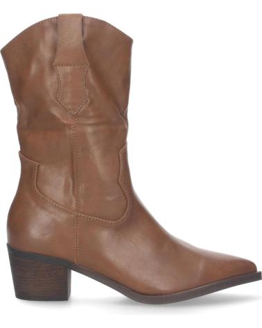 Boots für Damen PUNTOSALAO BOTAS DE TACON MEDIO CANA ALTA PARA MUJER PUNTA FINA COLOR K VARIOS COLORES