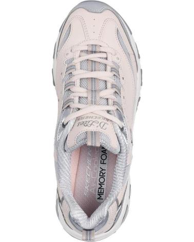 Deportivas-De-Mujer-SKECHERS-DLITES-VINTAGE-CHRO-BEIG