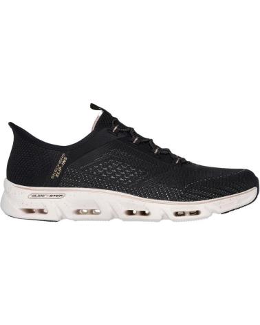Deportivas-De-Mujer-SKECHERS-SLIP-INS-GLIDE-STEP-NEGRO