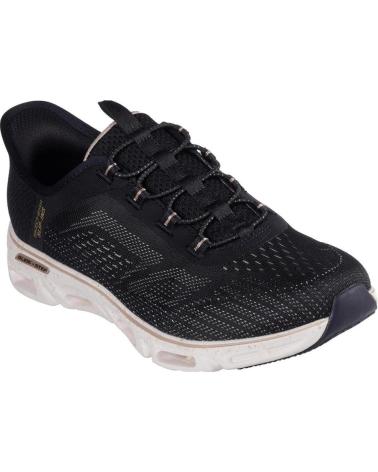Sneaker-De-Mujer-SKECHERS-SLIP-INS-GLIDE-STEP-NEGRO