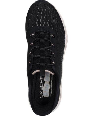 Sneaker-De-Mujer-SKECHERS-SLIP-INS-GLIDE-STEP-NEGRO