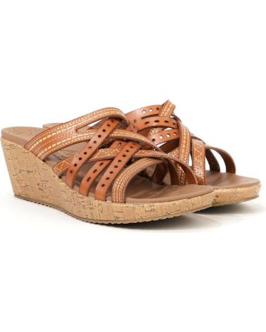 Sandálias de Mulher SKECHERS SANDALIA BEVERLEE - HOT SPRING 119578 LUG