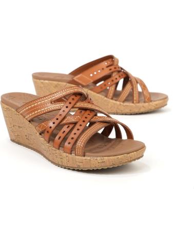 Sandálias de Mulher SKECHERS SANDALIA BEVERLEE - HOT SPRING 119578 LUG