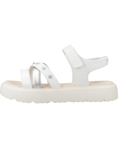 Sandali per Bambina GEOX SANDALIAS NINA MODELO J SANDAL KODETTE GIR COLOR BLANCO C000 C0007