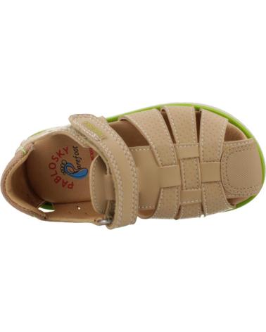 Sandalias de Niño PABLOSKY SANDALIAS NINO MODELO 055233P COLOR MARRON DESERT
