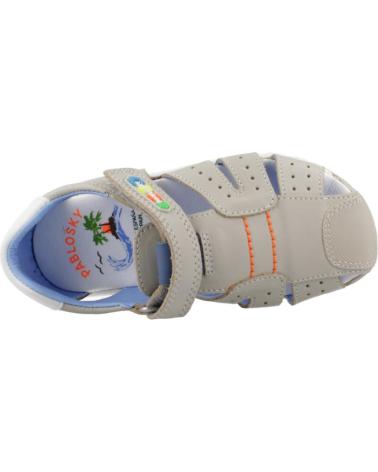 Sandales pour Garçon PABLOSKY SANDALIAS NINO MODELO 055750P COLOR GRIS CRISTAL