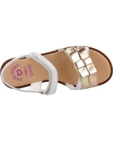 Sandali per Bambina PABLOSKY SANDALIAS NINA MODELO 439008P COLOR BLANCO