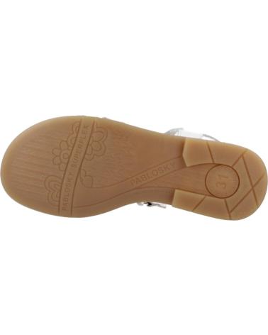 Sandali per Bambina PABLOSKY SANDALIAS NINA MODELO 439008P COLOR BLANCO