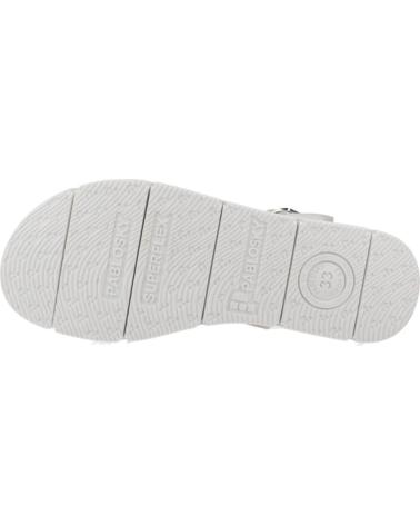 Sandali per Donna e Bambina PABLOSKY SANDALIAS NINA MODELO 440904P COLOR BLANCO