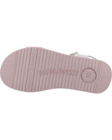 Sandali per Bambina PABLOSKY SANDALIAS NINA MODELO 442908P COLOR BLANCO