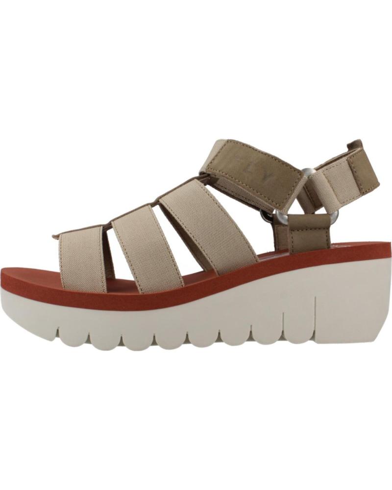 Sandales pour Femme FLY LONDON SANDALIAS MUJER MODELO YOKO COLOR VERDE MILITARY