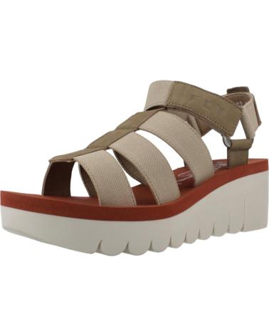Sandales pour Femme FLY LONDON SANDALIAS MUJER MODELO YOKO COLOR VERDE MILITARY