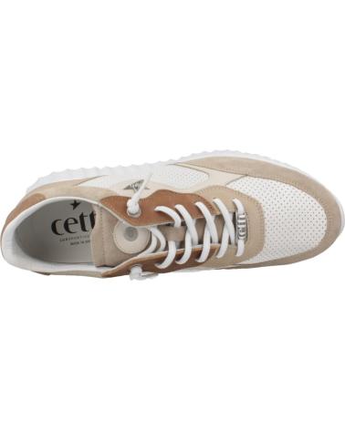 CETTI C1384 V25 SNEAKERS MARRONE BEIGE DSRTBLN