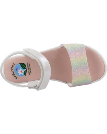 Sandali per Bambina PABLOSKY SANDALIAS NINA MODELO 440602P COLOR BLANCO KEOPS