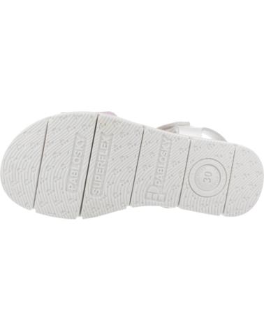 Sandali per Bambina PABLOSKY SANDALIAS NINA MODELO 440602P COLOR BLANCO KEOPS