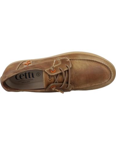 Sapatos de Homem CETTI INFORMALES HOMBRE MODELO C1349USED V25 COLOR MARRON CUERO