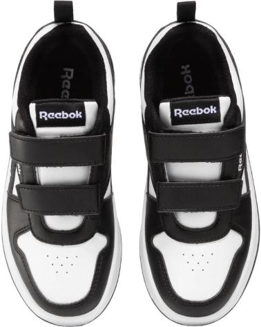 Sportif pour Fille et Garçon REEBOK ROYAL PRIME 2 0 VELCRO PARA NINOS - 27 BLANCO-NEGRO