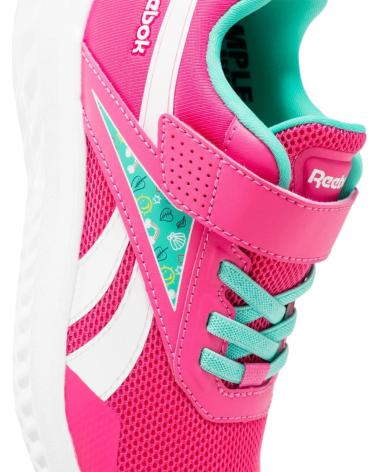 Sportif pour Fille et Garçon REEBOK RUSH RUNNER 5 ALT VELCRO -BLANCO PARA NINA - 27 FUCSIA-VERDE