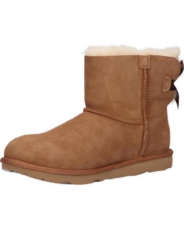 Bottines pour Femme et Fille UGG 1017397K MINI BAILEY BOW II 6 CHESTNUT