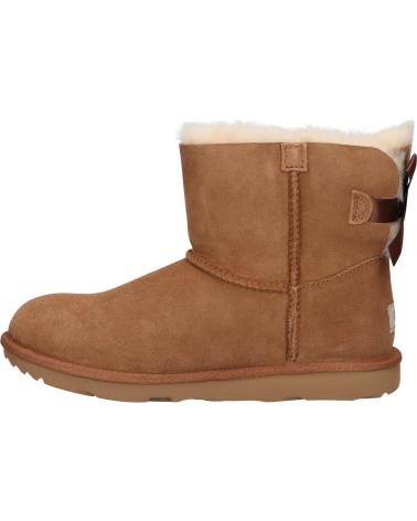 Bottines pour Femme et Fille UGG 1017397K MINI BAILEY BOW II 6 CHESTNUT
