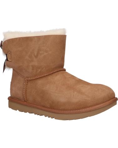 Bottines pour Femme et Fille UGG 1017397K MINI BAILEY BOW II 6 CHESTNUT