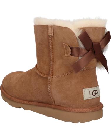 Bottines pour Femme et Fille UGG 1017397K MINI BAILEY BOW II 6 CHESTNUT