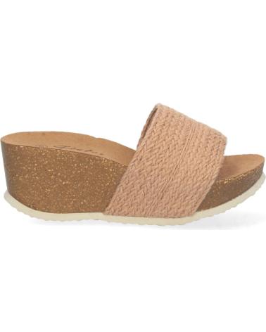 Sandalen für Damen PUNTOSALAO SANDALIAS BIO PLATAFORMA PALA SIMPLE PARA MUJER COLOR CHAMPA VARIOS COLORES