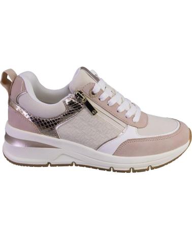 Sportif pour Femme TAMARIS 23721 ZAPATILLAS CASUAL DE MUJER BEIGE ROSA