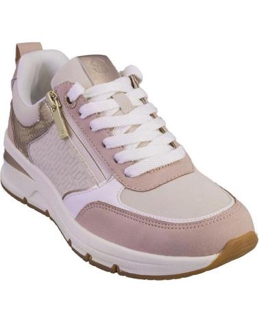 Sportif pour Femme TAMARIS 23721 ZAPATILLAS CASUAL DE MUJER BEIGE ROSA