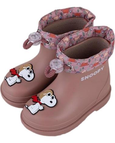 Botas de agua de Hombre y Mujer IGOR BOTAS DE AGUA BIMBI SNOOPY ROSA