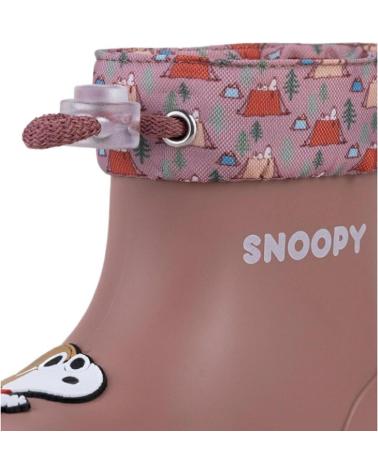 Botas de agua de Hombre y Mujer IGOR BOTAS DE AGUA BIMBI SNOOPY ROSA