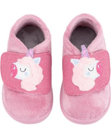 IGOR PANTUFAS BAREFOOT W10328 HOME UNICÓRNIO ROSA ROSA