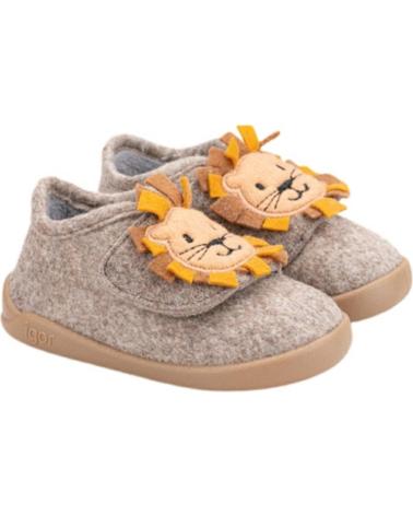Pantofole per Uomo e Donna IGOR ZAPATILLAS PARA CASA RESPETUOSAS LEON MARRóN