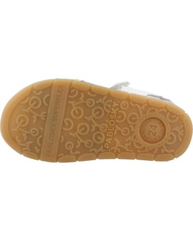 Sandalen für Junge PABLOSKY SANDALIAS NINO MODELO 052302P COLOR BLANCO