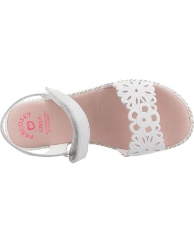 girl Sandals PABLOSKY SANDALIAS NINA MODELO 437100P COLOR BLANCO
