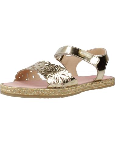 Sandales pour Fille PABLOSKY SANDALIAS NINA MODELO 437280P COLOR ORO CHMPGN