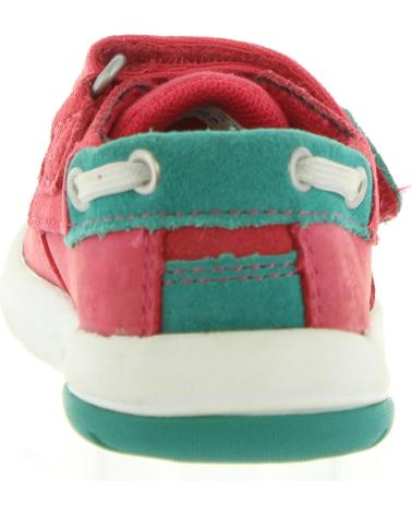 Sapato de vela de Menina e Menino TIMBERLAND A19V2 TODDLETRACKS GERANIUM