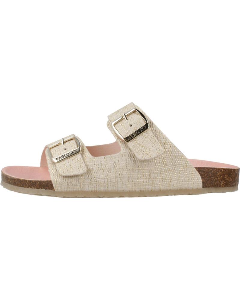 Sandálias de Menina PABLOSKY SANDALIAS NINA MODELO 440533P COLOR ORO BGEORO