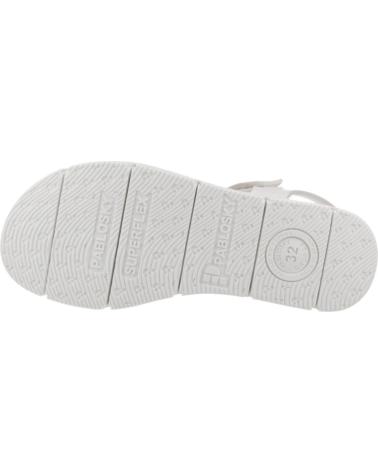 Sandálias de Menina PABLOSKY SANDALIAS NINA MODELO 440704P COLOR BLANCO