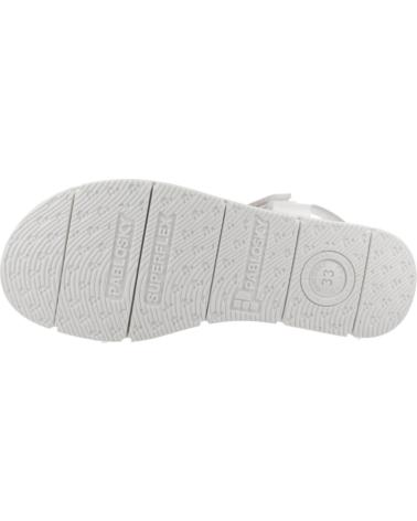 Sandálias de Menina PABLOSKY SANDALIAS NINA MODELO 441004P COLOR BLANCO