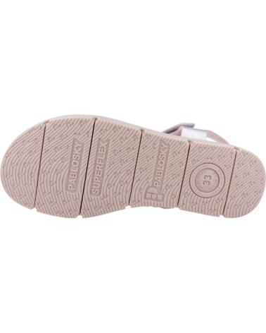 SANDALIAS ABIERTAS PABLOSKY 441094P VIOLETA LILA METALIZADO LILA