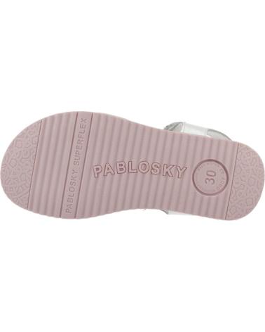 Sandálias de Menina PABLOSKY SANDALIAS NINA MODELO 443008P COLOR BLANCO