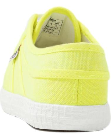 Zapatillas deporte de Mujer y Hombre KAWASAKI ORIGINAL NEON CANVAS SHOE K202428 5001 SAFETY YELLOW