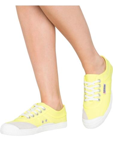 Zapatillas deporte de Mujer y Hombre KAWASAKI ORIGINAL NEON CANVAS SHOE K202428 5001 SAFETY YELLOW