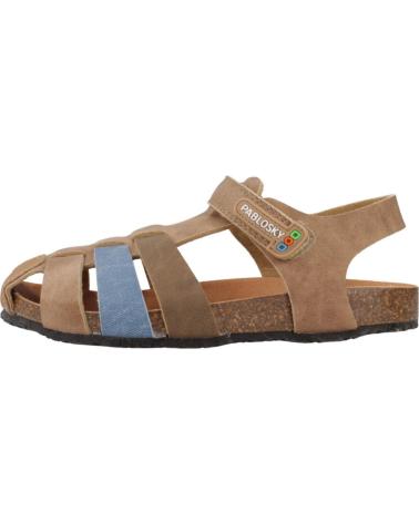 Sandálias de Menino PABLOSKY SANDALIAS NINO MODELO 517132P COLOR MARRON CRZGCL