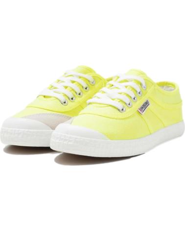 Zapatillas deporte de Mujer y Hombre KAWASAKI ORIGINAL NEON CANVAS SHOE K202428 5001 SAFETY YELLOW