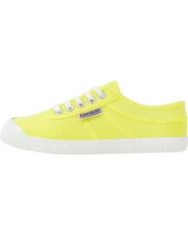 Zapatillas deporte de Mujer y Hombre KAWASAKI ORIGINAL NEON CANVAS SHOE K202428 5001 SAFETY YELLOW